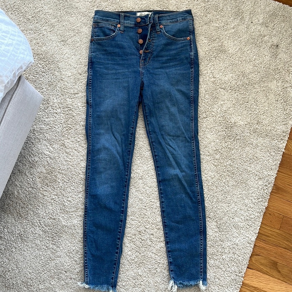 Madewell 10” High-Rise skinny jeans